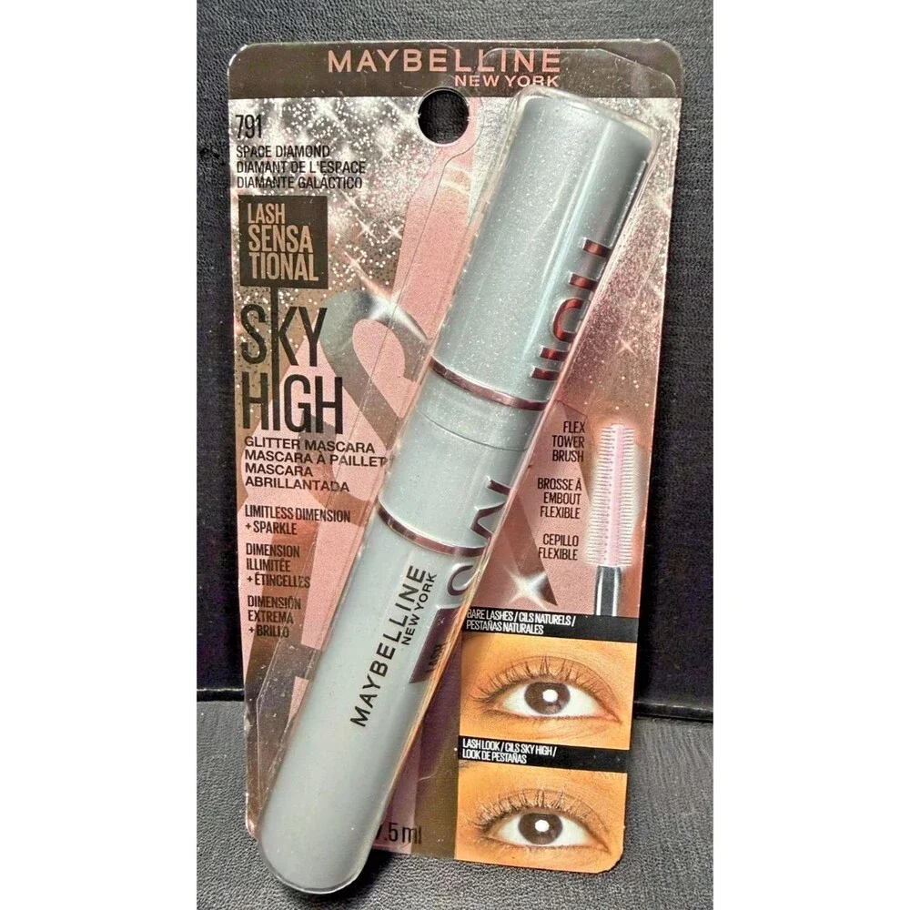 Maybelline Sky High Mascara 791 Space Diamond Glitter Topcoat